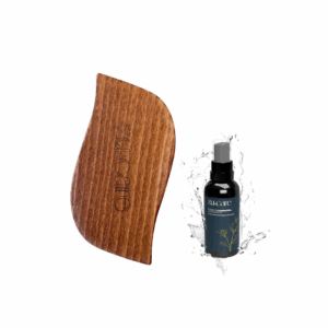 Zestaw do włosów łamliwych (OLEJEK + SZCZOTKA)